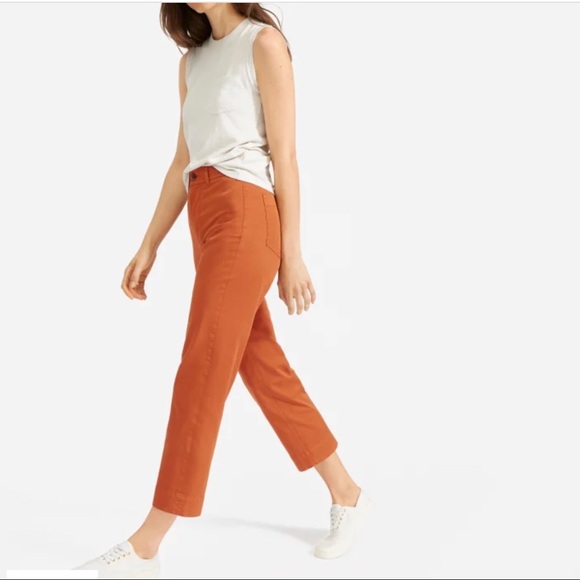 Everlane Pants - Everlane The Lightweight Straight-Leg Crop Sz.6